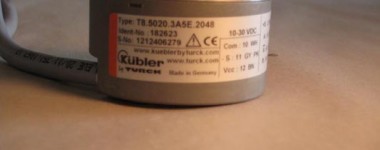 Kubler by Turck Hollow Shaft Encoder T8.5020.3A5E.2048