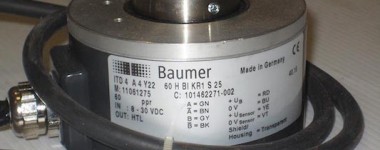 Baumer (Thalheim) Hollow Shaft Encoder                    ITD4A4Y2260HBIKR1S25 60ppr, HTL