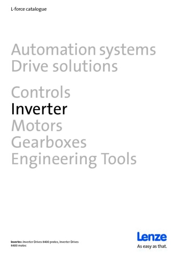 Lenze 8400 Inverter